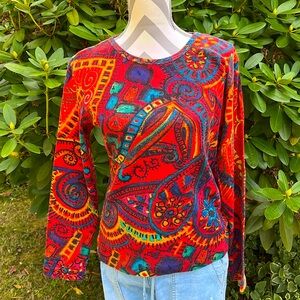 CHICO’s Cotton top Size: 1